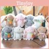 Plush Stuffed Animal Rabbit Keychain With Scarf Accessory Super Soft Backpack Charm For Kids Gifts