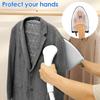 Hanging Ironing Board Portable Foldable Travel Clothes Steamer Board with Ironing Glove Hanging Steamer Pad for Travel and Home