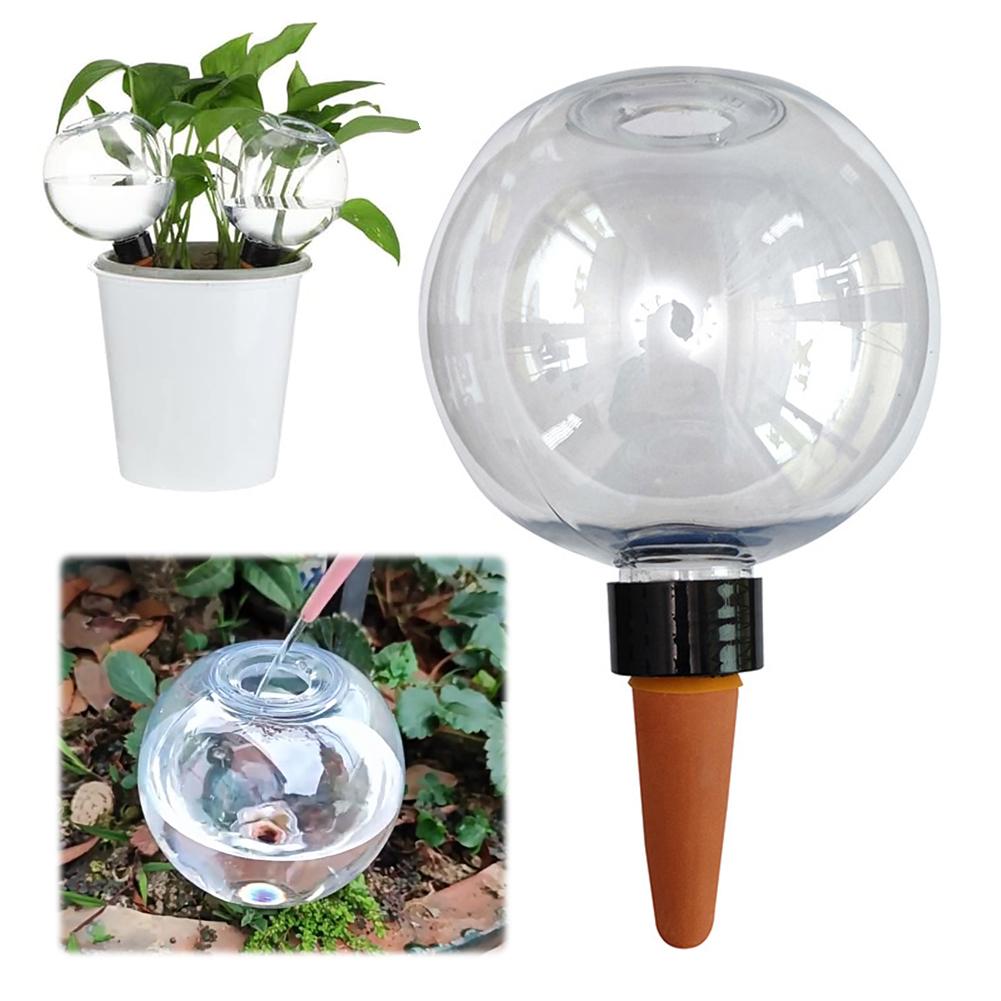 1-5Pcs Automatic Plant Watering Bulbs 500ml Glass Globes Planter Insert Effortless Self Watering Device Drip Irrigation System