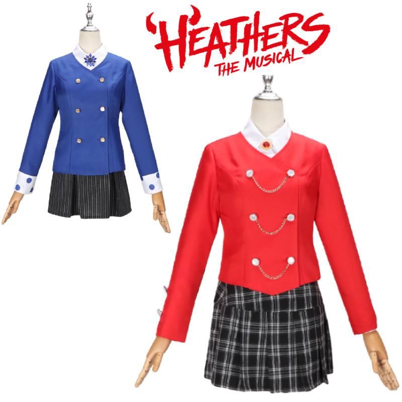 Musical The Heathers Veronica Sawyer Halloween Cosplay Costume Polyester Suit