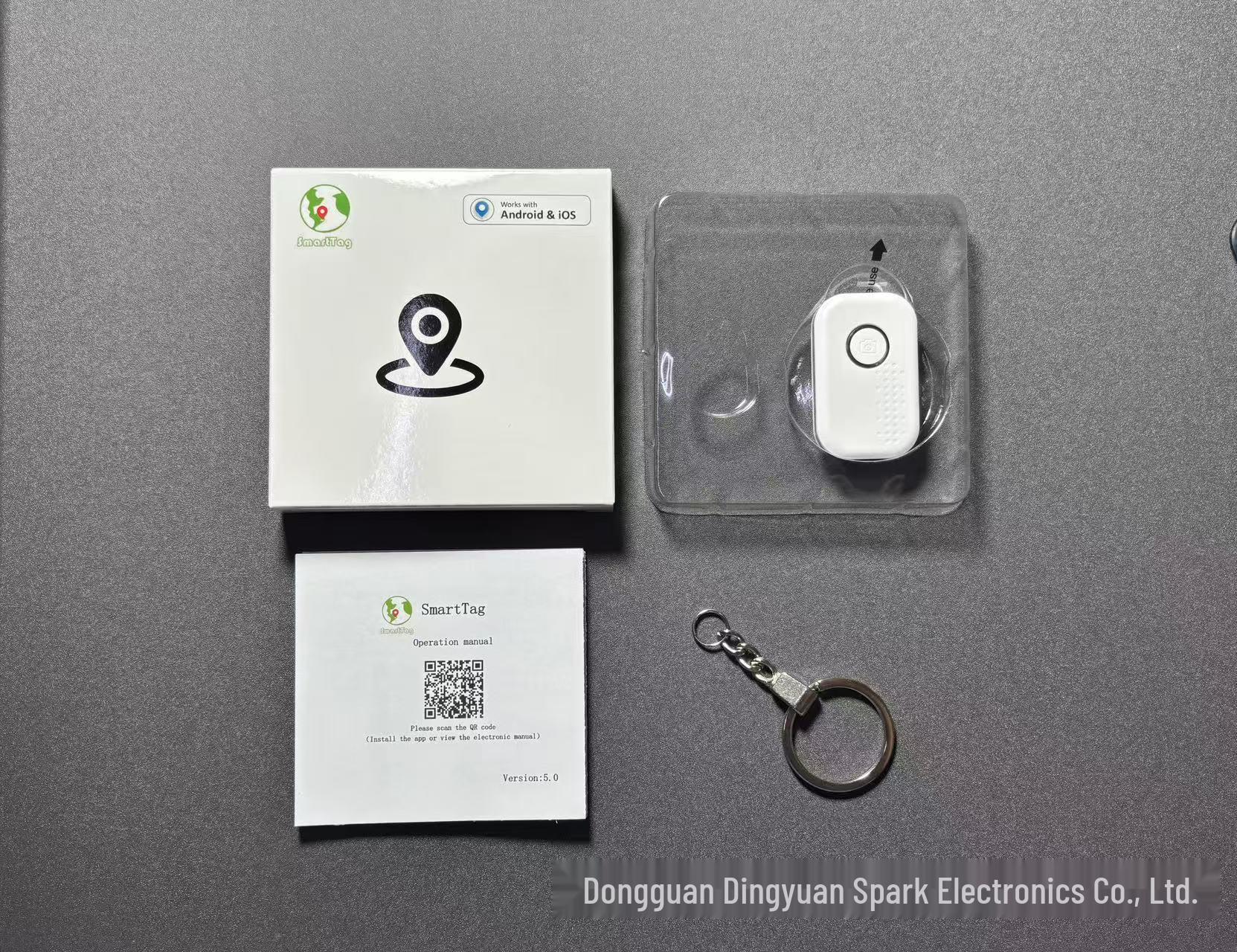 

Универсальное устройство определения местоположения: Сигнализация против потери для Android, iOS, HarmonyOS - Идеально для детей, пожилых людей, домашних животных