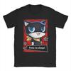 Aigis P3R TShirts for Unisex Women Personas 3 Anime Humor Cotton Tee Shirt Round Neck Short Sleeve T Shirt Plus Size Clothing