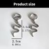 1Pair Tibetan Style Boot Shoe Charm Sophisticated Snake Shoe Pendant Dainty Keychain Charm Ornament Shoe Accessory