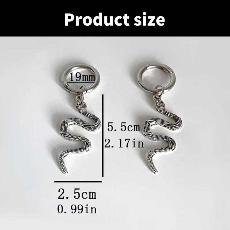 1Pair Tibetan Style Boot Shoe Charm Sophisticated Snake Shoe Pendant Dainty Keychain Charm Ornament Shoe Accessory
