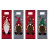 Charming Rudolph Wine Bottle Bags For Christmas Party Decorations In Various Colors