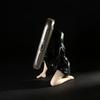 Geschenke Mysteriöses Schwarzes Gewand Königin Sitzt Bücherregal Skulptur Handgefertigte Statue Dunkler Stil Heim Schreibtisch Halloween Dekoration