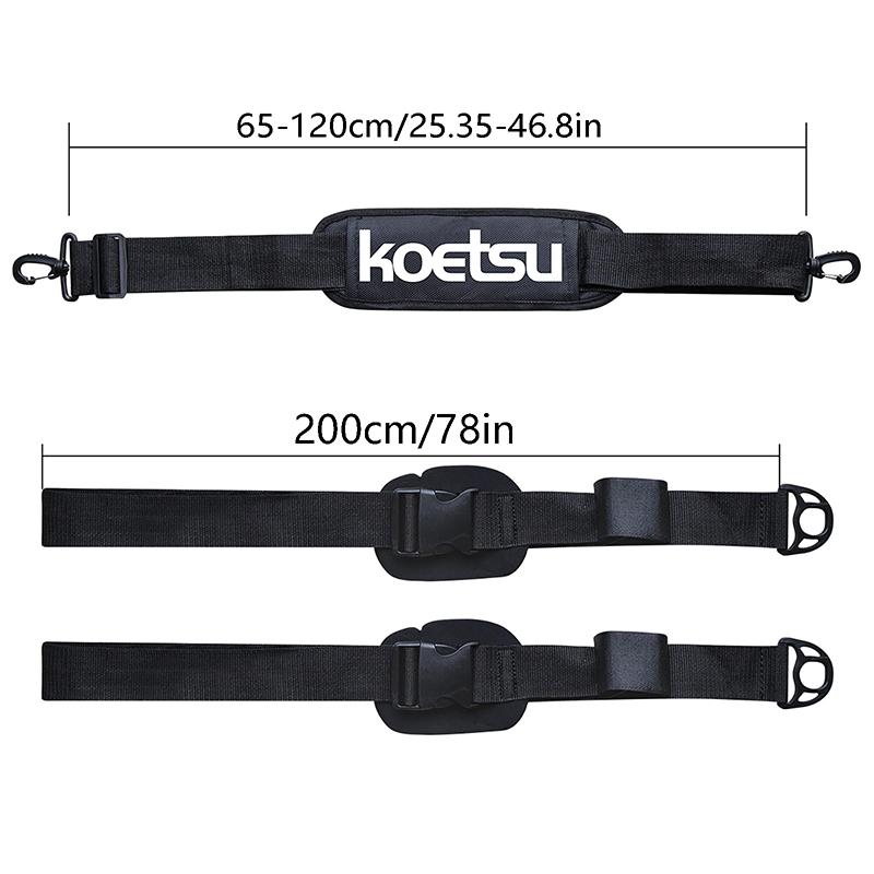 Adjustable Surfboard Shoulder Strap Carry Sling Stand Up Paddleboard Surf Board Surf Fins Paddle Wakeboard Surfing Kayak Tool