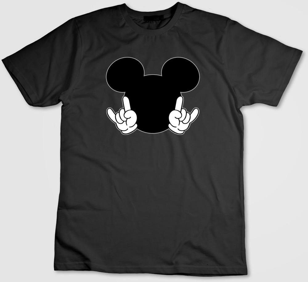 

Famous Mickey Mouse Figure,Short Sleeve T Shirt Men / Woman H372 4XL