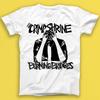 Crimpshrine Burning Bridges Alternative Indie Music Gift Tshirt T1684