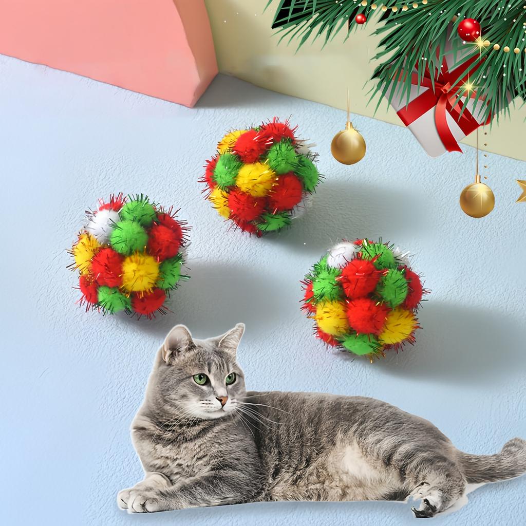 Christmas Glitter  Balls For Crafts And Decorations