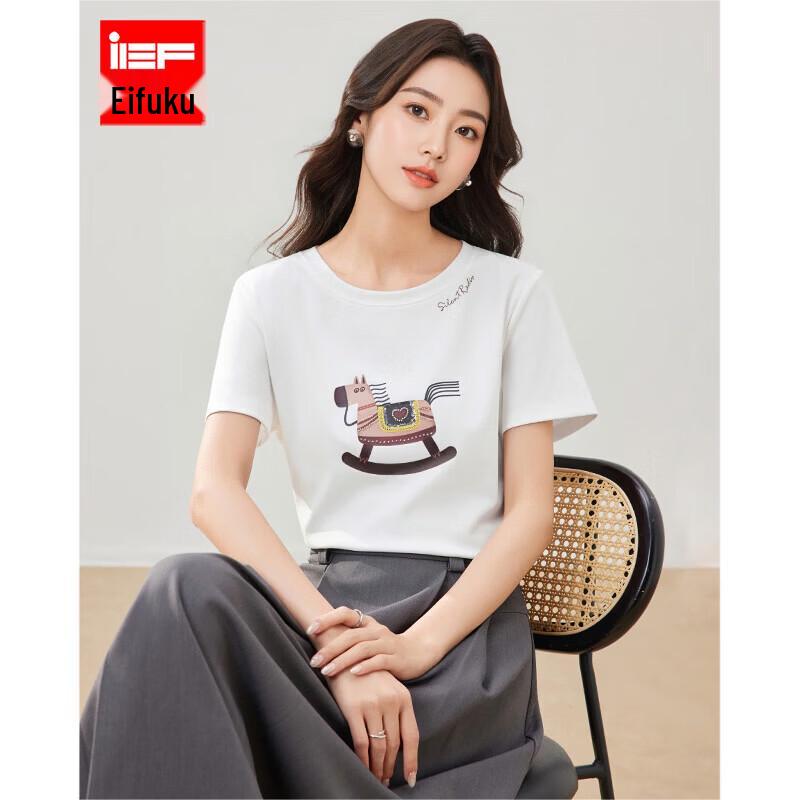 IEF Women s Short Sleeve Fashion T-Shirt L