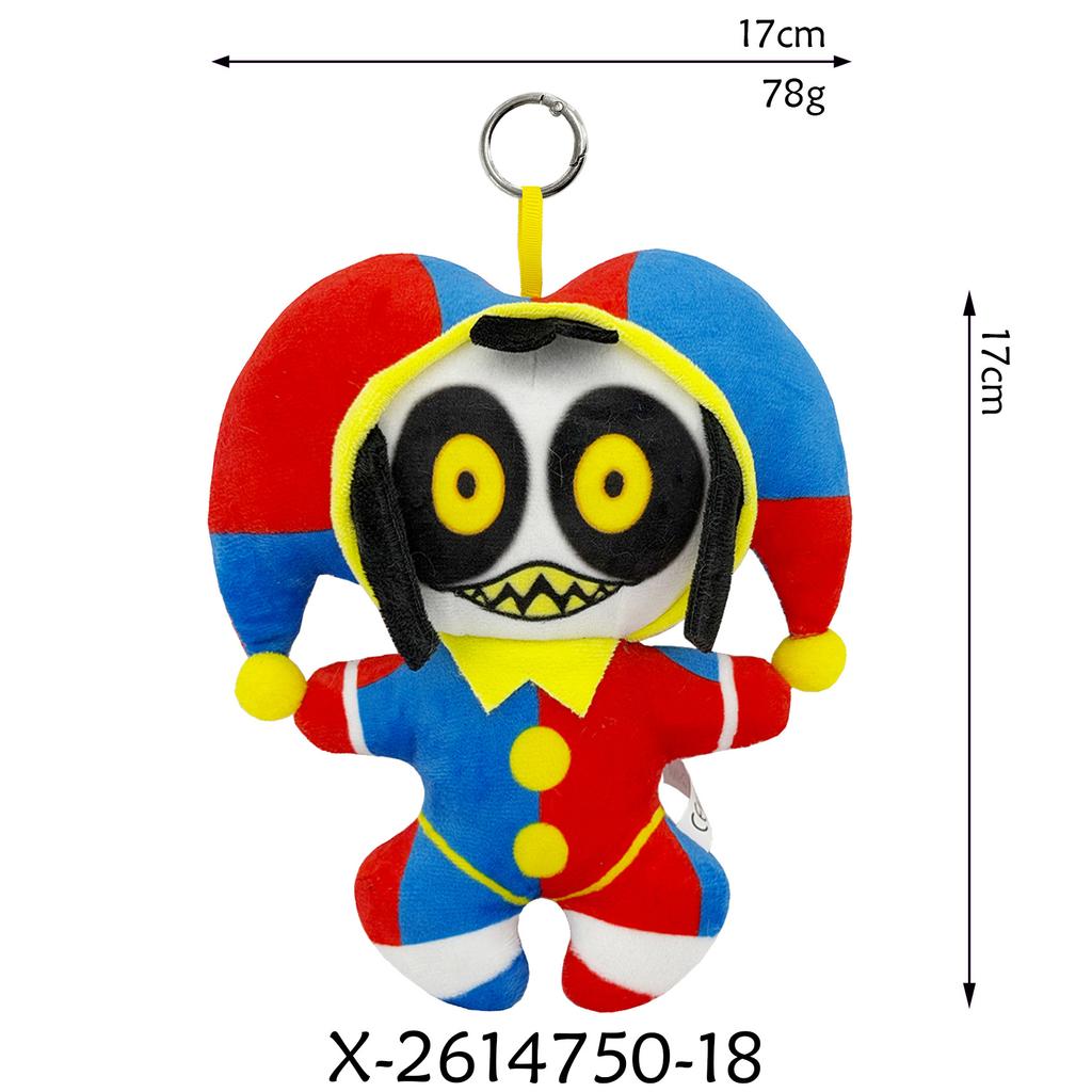 44style The Amazing Digital Plush Toys Amazing Circus Clown Rabbit Plush Dolls Periphery Stuffed Toys Kids Adults Gift