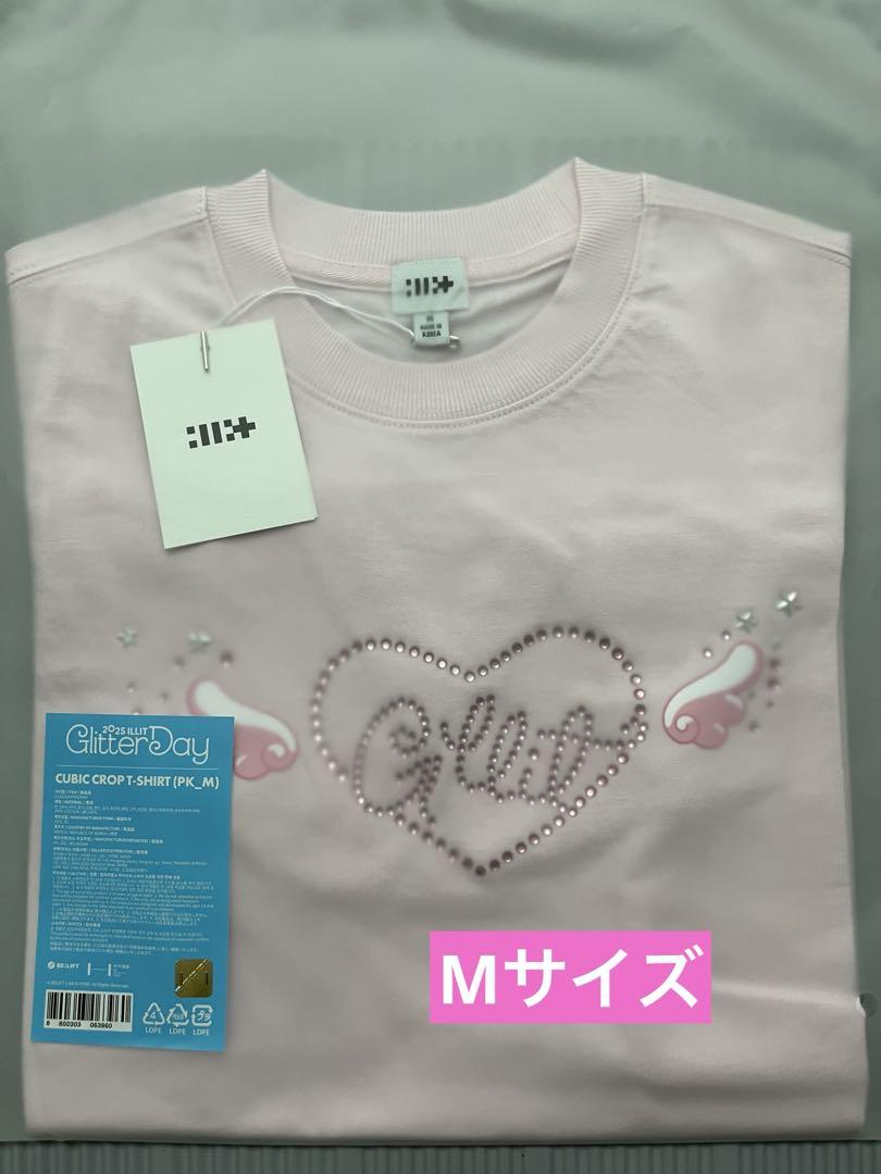 

[USED] ILLIT T-shirt Pink M size Seoul concert fan meeting goods No trading card