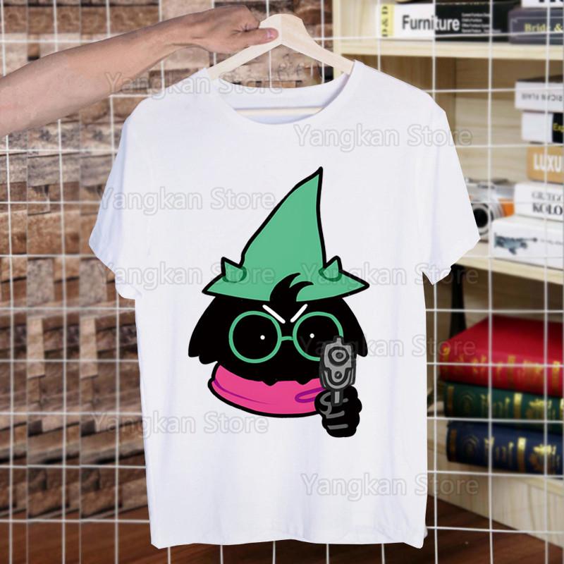 Deltarune Trička potisk O-výstřih Krátký rukáv Běžné Pánské Vysoce kvalitní Pánské Hip-Hopové tričko