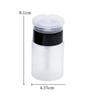 Nail Art Press Pump Bottle Leakproof Design Easy Press Dispensing For Home Diy Nail Care Salon Use