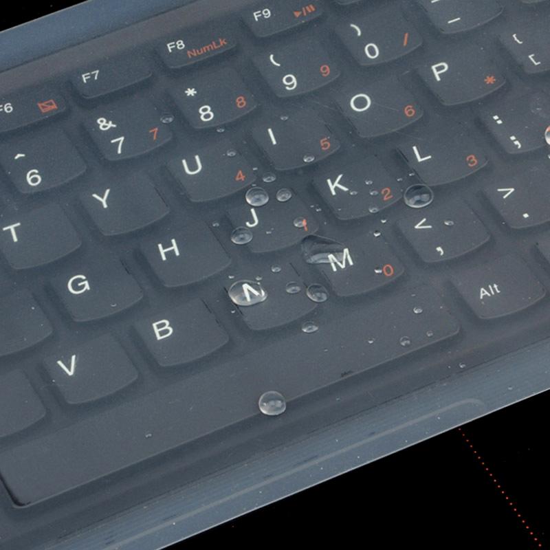 Universal Laptop Keyboard Cover Protector 12-17 Inch Waterproof Dustproof Silicone Notebook Computer Keyboard Protective Film