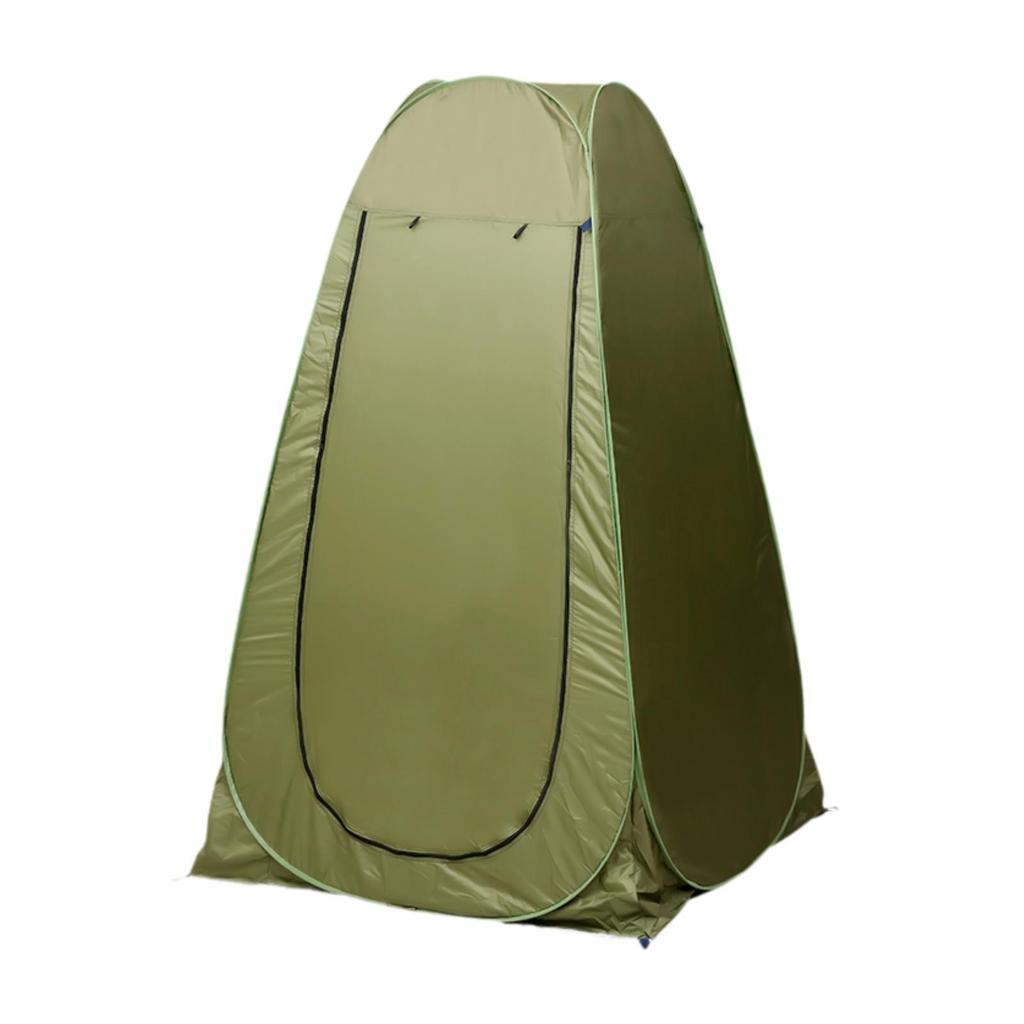 Privacy Shower Tent Outdoor for Biking Traveling Camping Green