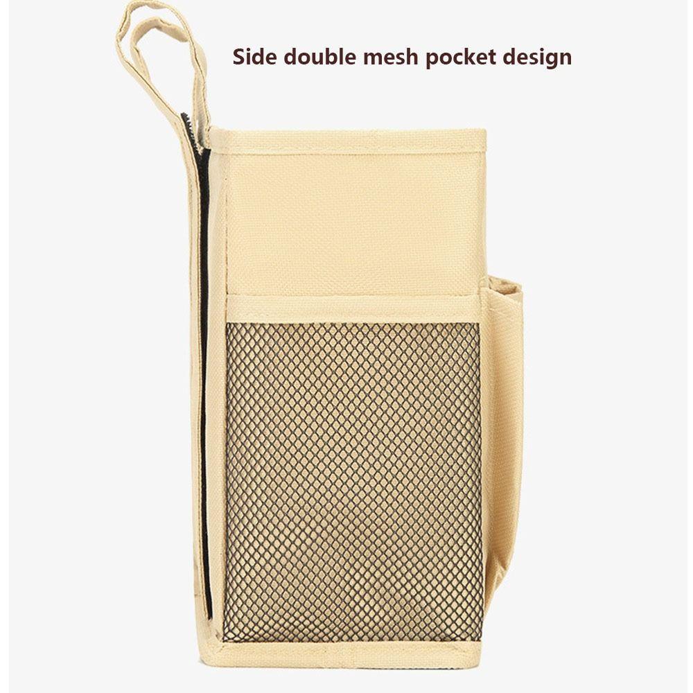 Reusable Sofa Side Pouch Bag Removable Bed Hanging Pouch  Dormitory Bedside