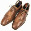 Allen Edmonds Rare Greenwich Wholecut Shoes Brown size 9.5D 27.0-27.5 Vintage Men's(USED)