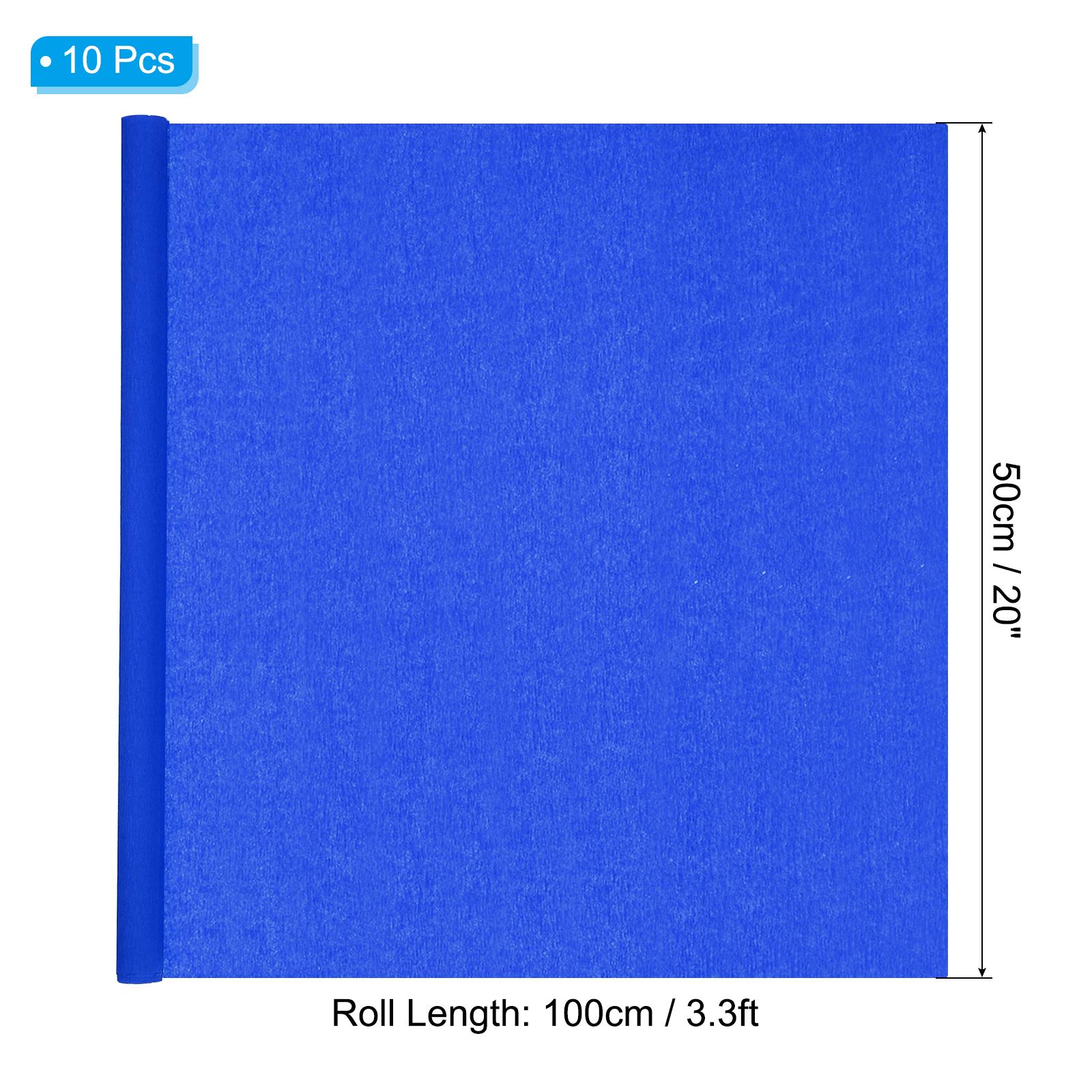 

Креповая бумага в рулоне, ширина 20 дюймов, мягкая бумага-стример для рукоделия, изготовления цветов, упаковки, украшения для вечеринки, дня рождения, свадьбы, орнамент