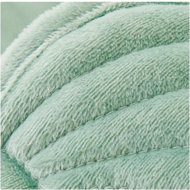 Leaves Jacquard Sofa Towel Anti-Slip Thicken Sofa Cushion Mat for Living Room Solid Color Plush Sofas Cover Home Couch Decor