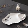 High-Value Dumplings, Plates With Vinegar Plates, Hotel Creative Snack Plates, Household Mother And Child Plates, Grid Plates, Dessert Plates