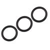 Set of 3 Piston O For Rings for Replacement Use with For Demolition Hammer Models For GSH11E GBH11 and GSH 11DE