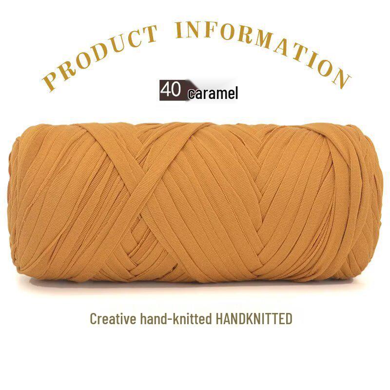 200g High Elastic Cloth Strip Yarn for DIY Weaving: Crochet Blankets, Floor Mats, Storage Baskets & More
