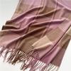 Thick Imitation Cashmere Shawl Windproof Shawl Wrap Simple Plaid Scarf  Apparel Accessories