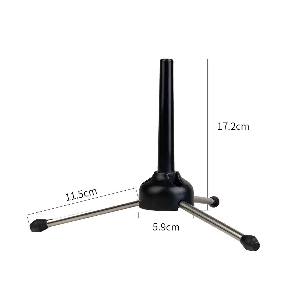 Foldable Black Stand Flute and Clarinet Stand Foldable Flute Stand Music Stand Instrument Stand