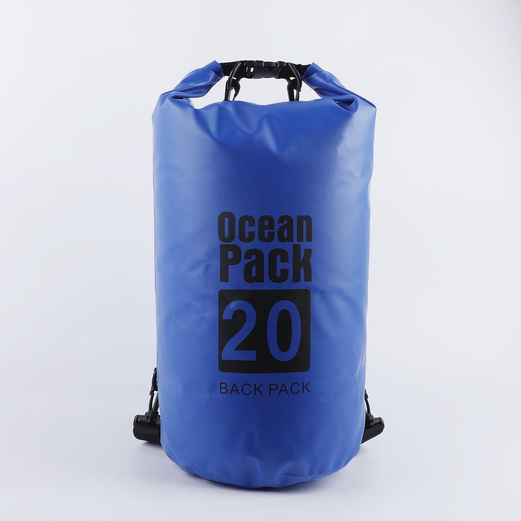 Wasserdichte Eimer-Tasche für den Außenbereich: Einzel-/Doppelschulter Canyoning, Rafting & Schwimmen Trocken schwimmender Beutel