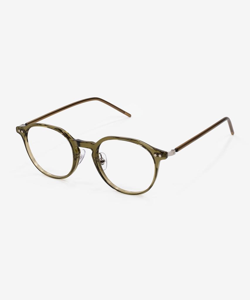 Weeoweeo Melo 02 Khaki Blue Light Blocking Glasses