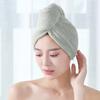 Women Hair Drying Hat Quick-dry Hair Towel Cap Hat Bath Hat Microfiber Solid Towel Cap Super Absorption Turban Hair Dry Cap