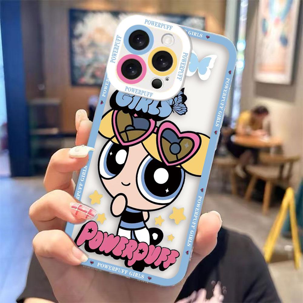 

Anime The P-Powerpuff Girls Clear Phone Case For Samsung A03S A03 A04 A05 A05S A06 A7 A12 A13 A14 A15 A16 NOTE 10 20 ULTRA Case Samsung A10S