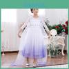 Incantevole costume da Regina delle Nevi di Frozen 2 per bambine, ideale per feste di compleanno.