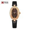 OFNS Women's Vintage Oval Waterproof Quartz Watch - French Minimalist Fashion Hot Seller