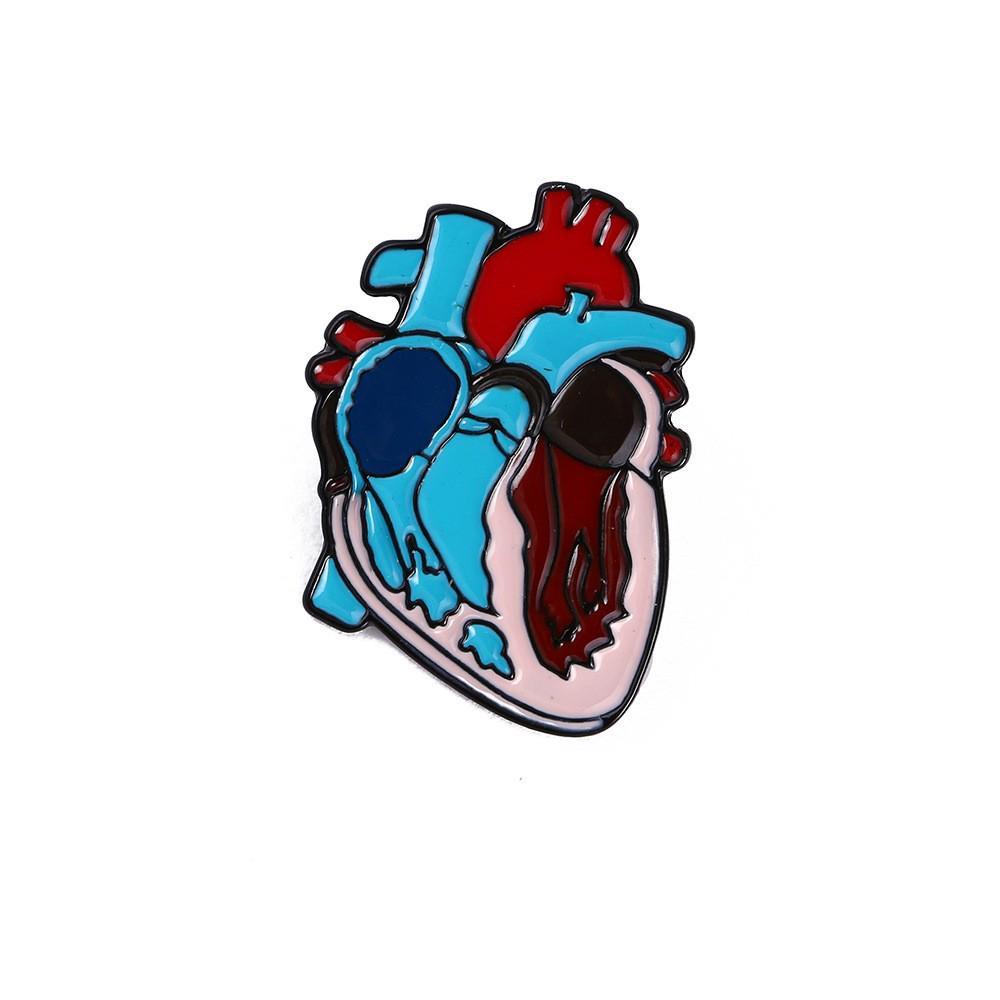 Spilla Medica per Medico e Infermiere Cartone Animato Carino di Fascia Alta: Spilla/Distintivo Decorativo per Foulard di Seta a Goccia d'Olio