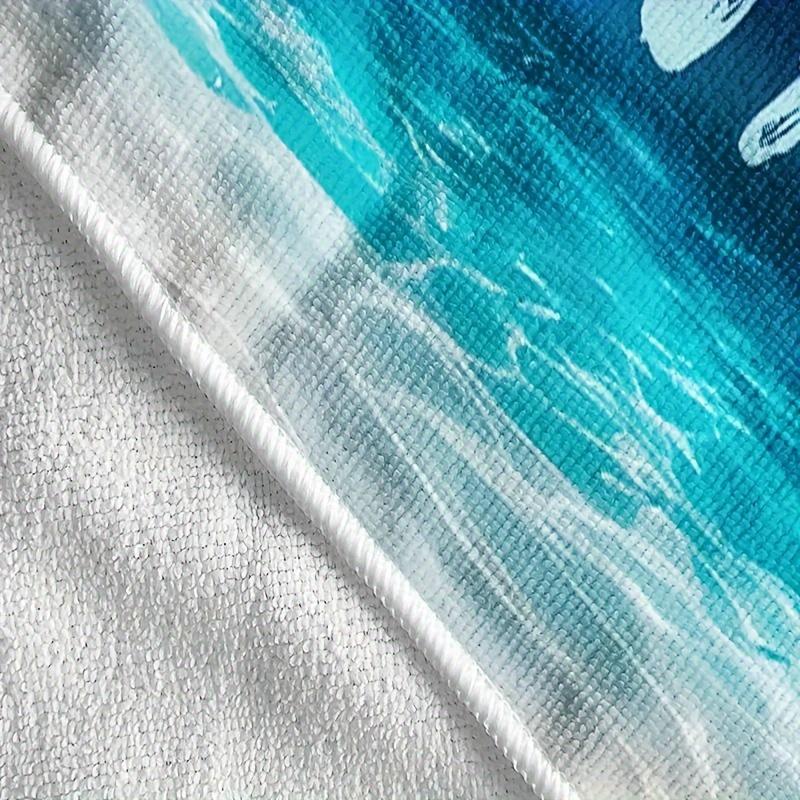 1 Stück Personalisierbares Strandtuch mit Namen Mikrofaser Schnelltrocknendes Handtuch Strand Pool Saugfähiges Badetuch Anti-Sand Baby Große Größe Benutzerdefiniert