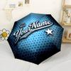 Fc Zenit Customized Name Umbrella Automatic Umbrella Sturdy 8-Rib Shaft Durable Plastic Iron for Outdoor Daily Use Stylish Accessory