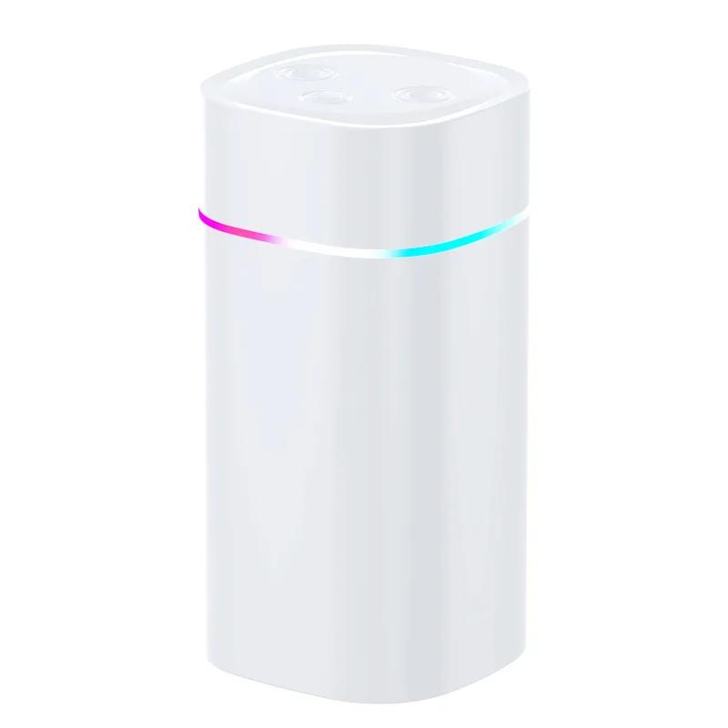 Neuer Luftbefeuchter Klein Haushalt Doppelspray Starker Nebel Büro Schreibtisch Auto Innenbereich Große Kapazität Vernebler