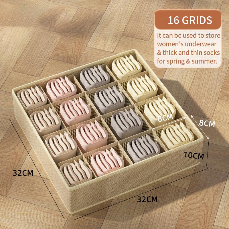 

NASAN Underwear Organizer Drawer Clothes Organizer Boxes Closet Organizers for Underwear Bra Socks Underpants Storage Organizer