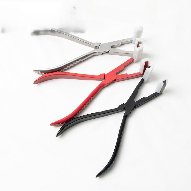 Clești Boymia pentru Păr cu Bandă Profesionali din Oțel Inoxidabil Clește Sigilare Extensii cu Bandă Design Ergonomic Pentru Instrumente de Salon de Păr cu Bandă