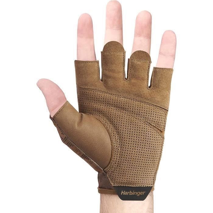 Gants de Fitness Harbinger Pro 2.0 - tan - M