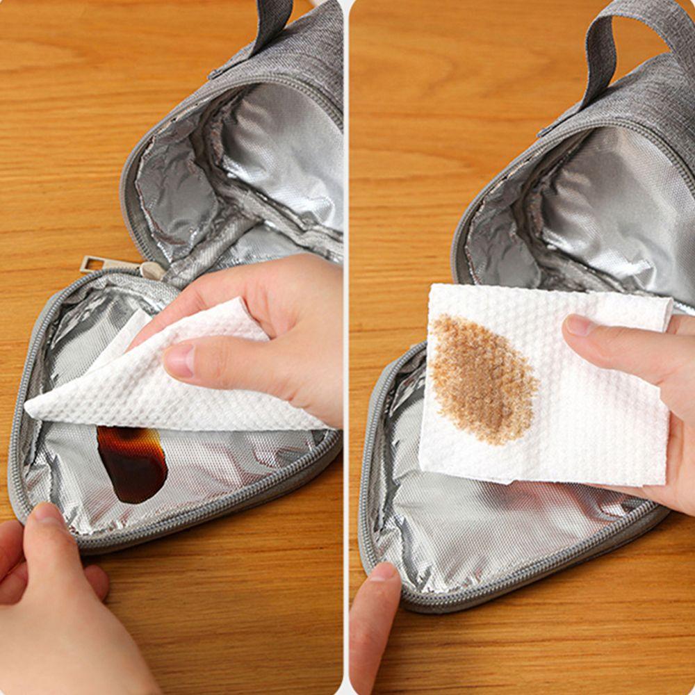 Waterproof Triangle Fresh Cooler Bags Lunch Storage Handbags Korean Lunch Box Tote Food Container