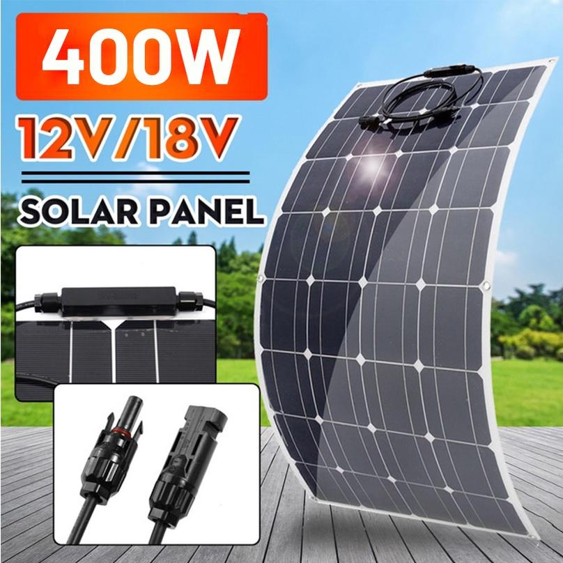 18V 400W Bendable Waterproof Monocrystalline Best Solar Panel For RV Boat Power Bank Flexible Solar Panel