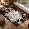 Bohemian Area Rug Abstract Geometric Carpet Modern Living Room Decor Non-Slip Floor Mat Washable Home Accent Stylish Entryway Ru