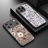 Vintage Floral Pattern Case For iPhone 17 Pro Max Magnetic For Magsafe Matte Cover For iPhone 16 Pro Max 15 14 13 16E Air