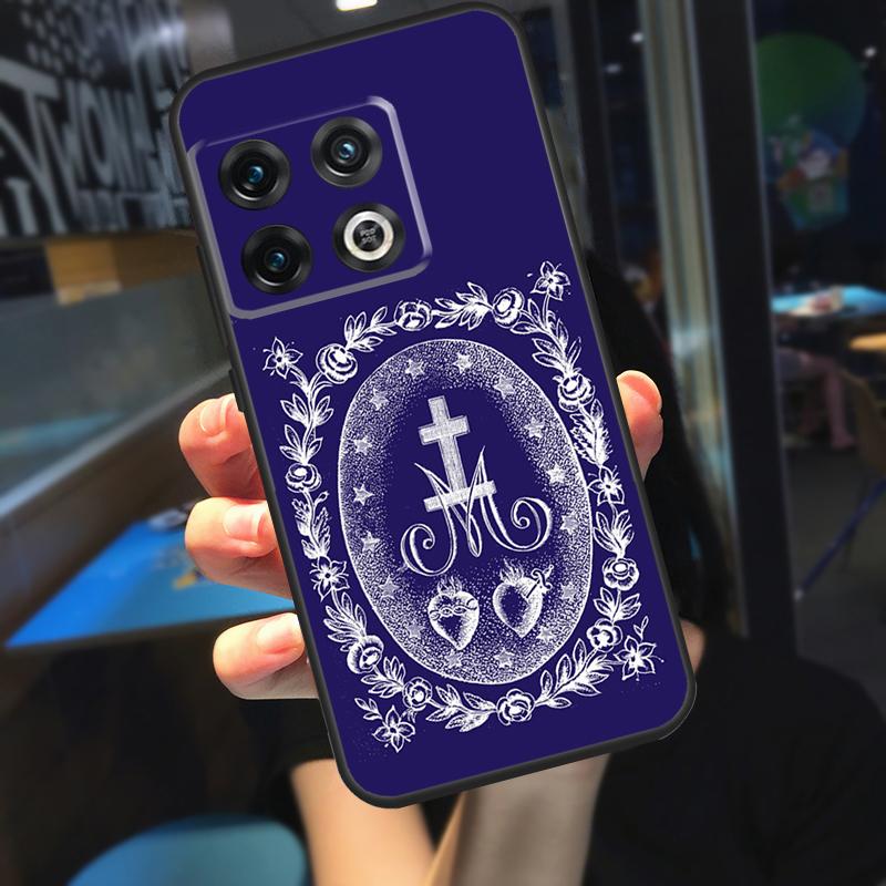 Conception Virgin Mary Jesus Funda For OnePlus 12R 13 R 12 11 9 10 Pro 8T 9RT 10T OnePlus Nord 4 CE 2 3 Lite N20 N30 Case