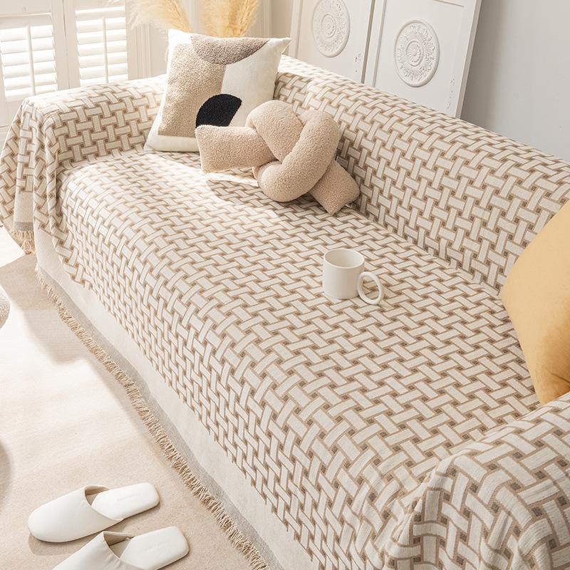 

Полотенце на диван Защита от кошачьих царапин Ткань для чехла на диван Все включено Чехол на диван Полотенце для спинки Универсальное для всех сезонов 180*130cm