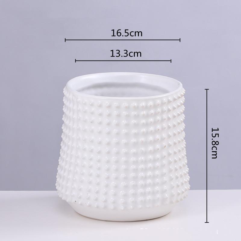 Zlatý keramický květináč Sukulentní květináč Květináč Váza Terárium Květináče Balkonové dekorace Plantas Accesorios Domácí dekorace